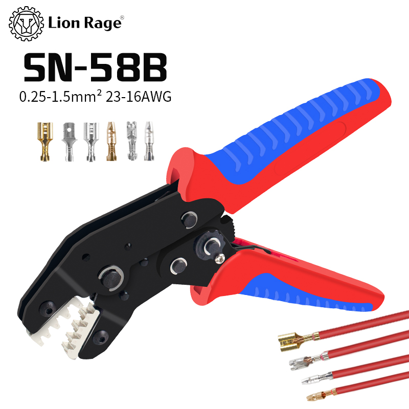 Ratchet Crimping Tool SN-58B P - Automatic Wire Stripper Cutter review and price