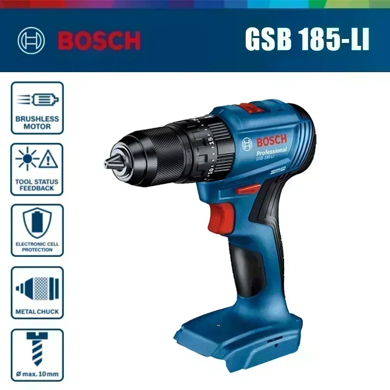 Bosch GSB 185-LI 18V Brushless - Brushless Cordless Electric Drill 18V review and price