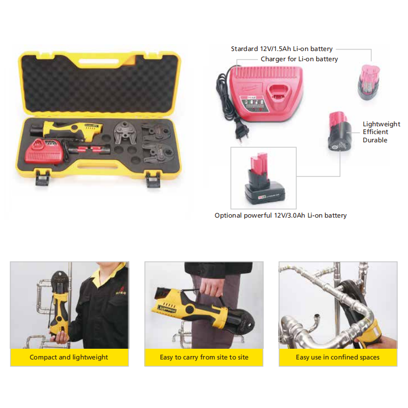 Pressing Tool Portable  Hydrau - Electrical review and price