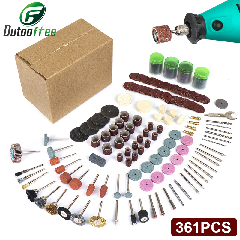 361PCS/lot Power Tools Dremel  - Cordless Rotary Tool Kit Accessories review and price