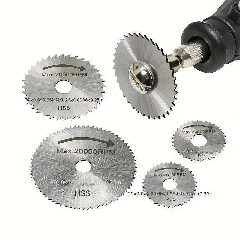 6Pcs Mini Circular Saw Blade,  - Cordless Rotary Tool Kit Accessories review and price